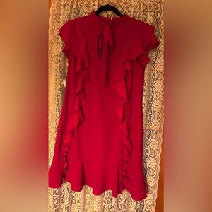 Women’s mini red dress